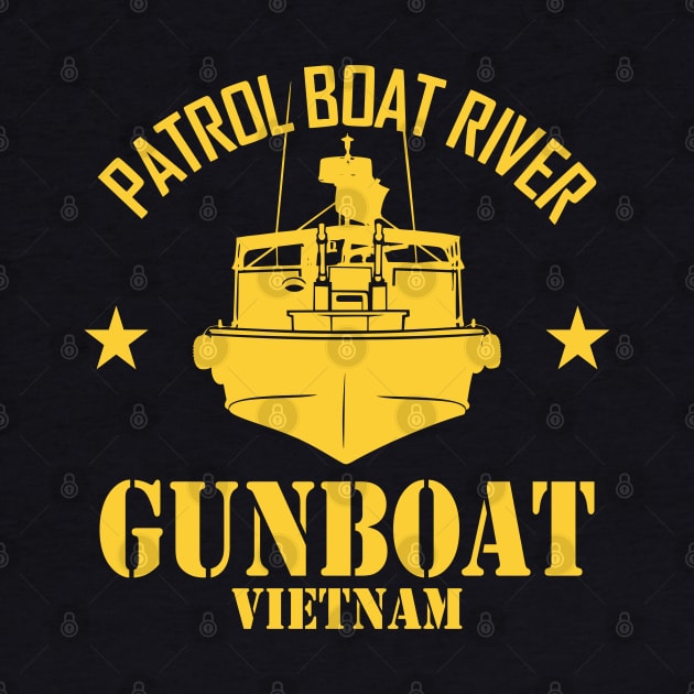 Patrol Boat River PBR - Gunboat Vietnam by TCP